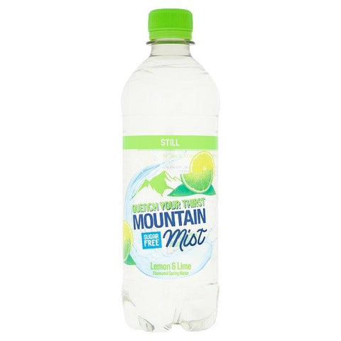 Mountain Mist Still Lemon & Lime Flavoured Spring Water 500ml (Case of 12)