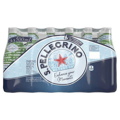 San Pellegrino Sparkling Natural Mineral Water 12x500ml (Case of 12)