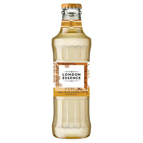 The London Essence Co. Delicate Sparkling Ginger Ale 200ml (Case of 24)