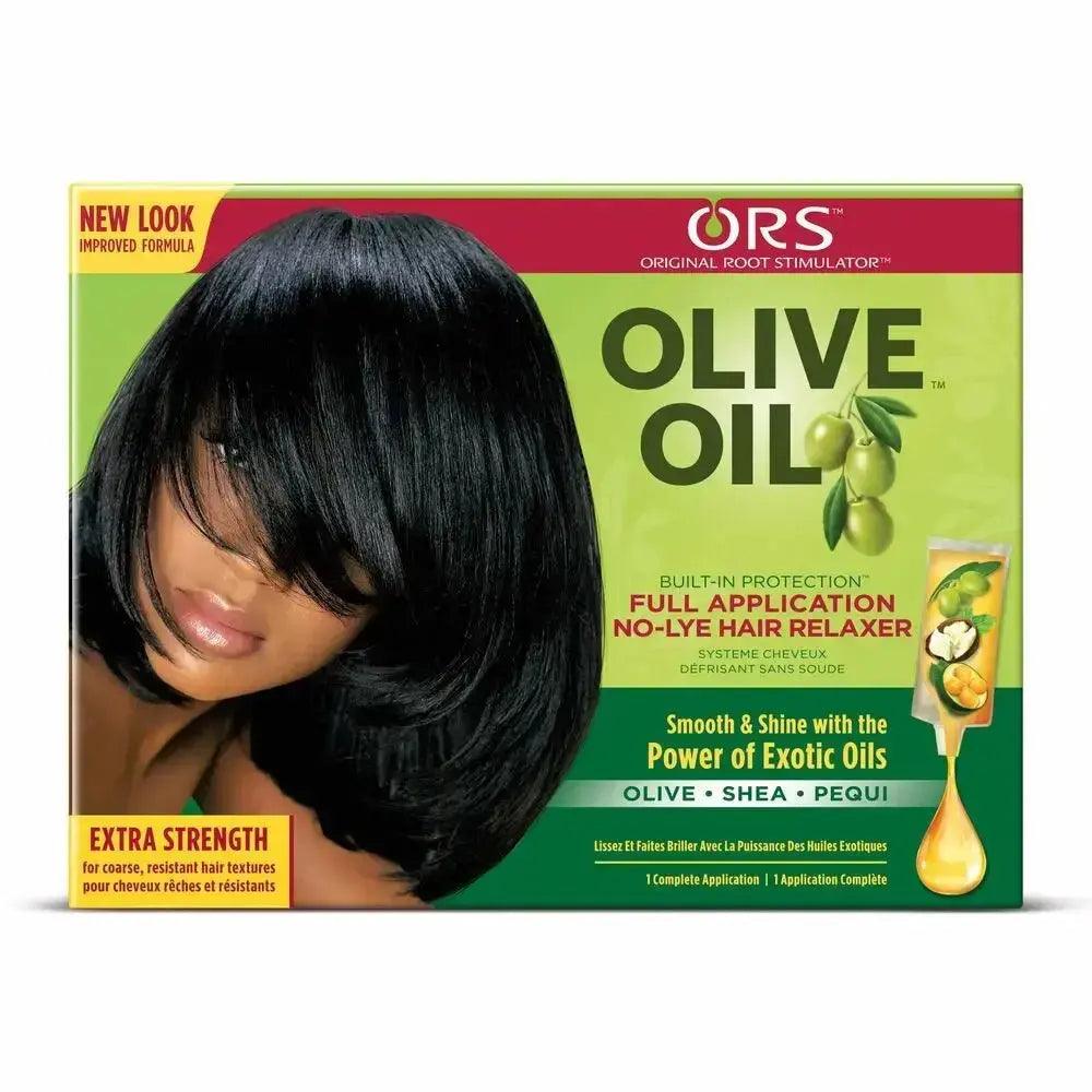 Hair Straightening Treatment Olive Oil Relaxer Kit Ors ‎ - Honesty Sales U.K