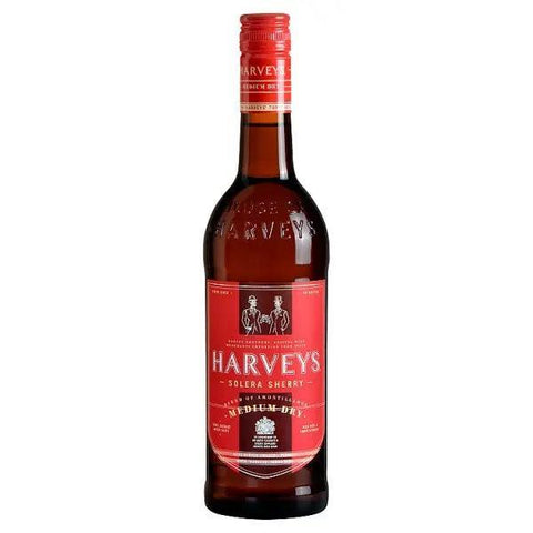 Harveys Solera Sherry Medium Dry 75cl - Honesty Sales U.K