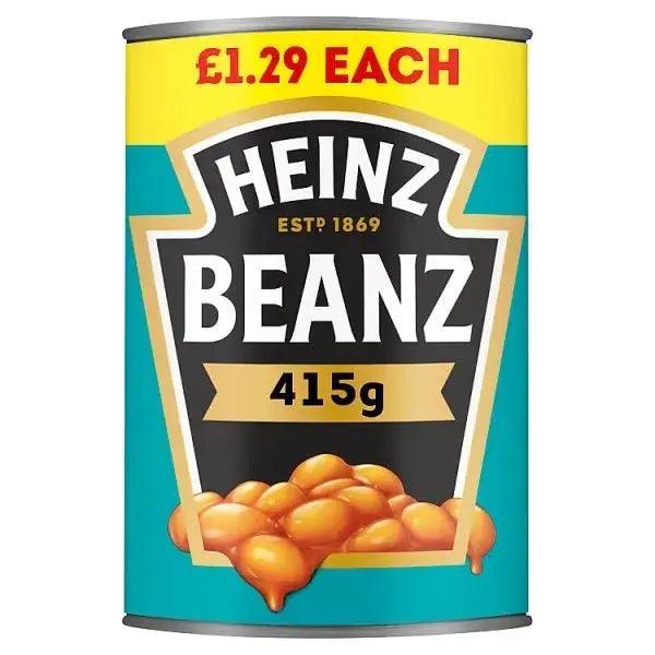 Heinz Beanz in a Rich Tomato Sauce 415g (Case of 24) - Honesty Sales U.K