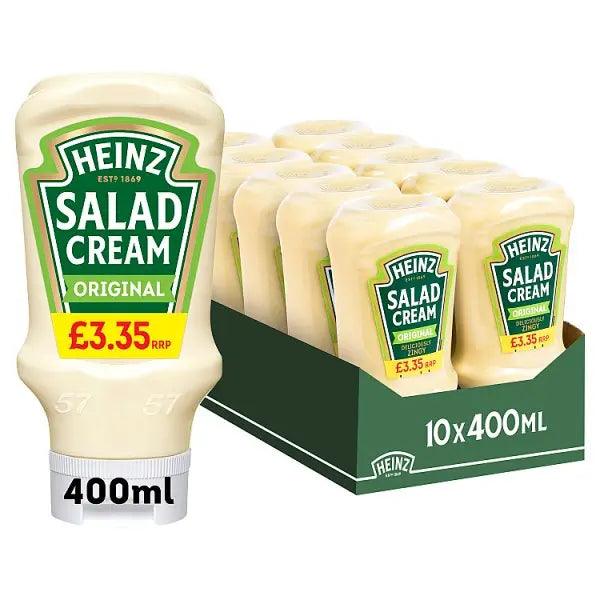 Heinz Salad Cream Original 400ml (Case of 10) - Honesty Sales U.K