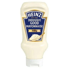 Heinz Seriously Good Mayonnaise 540g (Case of 12) - Honesty Sales U.K