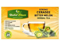 Herbal Choice Cerasee Bitter Melon Tea, 24 x 2g - Honesty Sales U.K