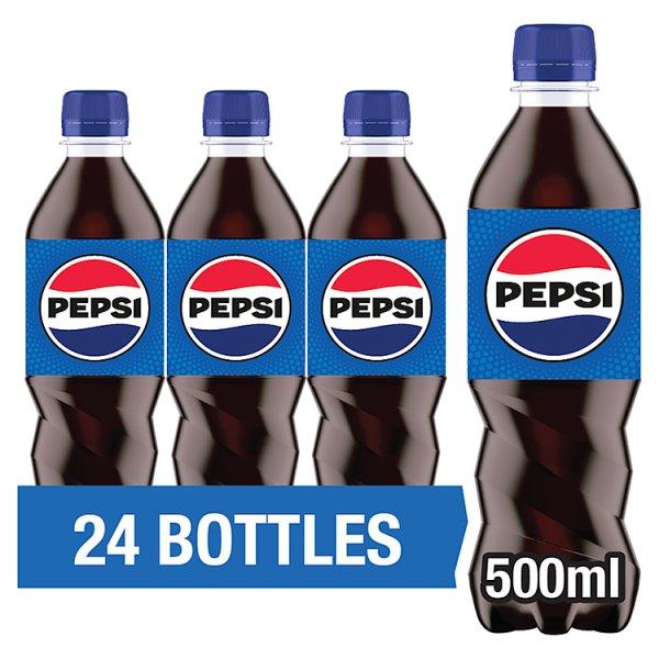 Pepsi Cola Bottle 500ml (Case of 24)