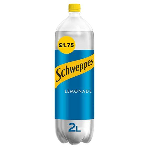 Schweppes Lemonade 2L  (Case of 6)