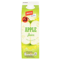 Jack's Apple Juice from Concentrate 1 Litre (Case of 6)