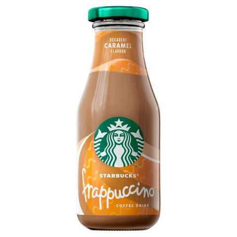 Starbucks Frappuccino Caramel Flavoured Milk Iced Coffee 250ml (Case of 8)