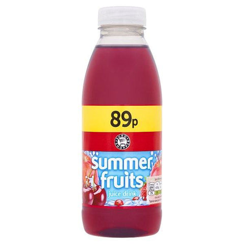 Euro Shopper Summer Fruits Juice Drink 500ml (Case of 12)