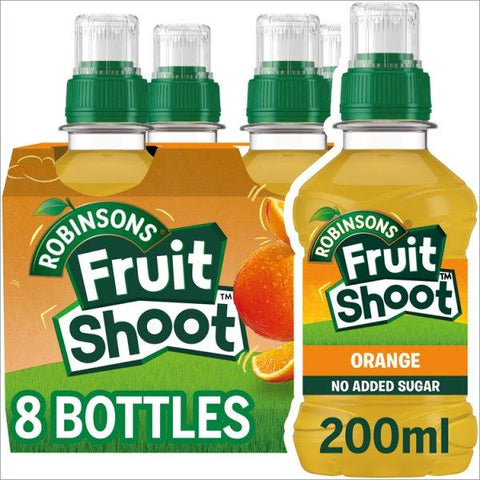 Robinsons Fruit Shoot Orange 8 x 200ml (Case of 3)