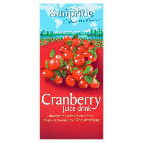 Sunpride Cranberry Juice Drink 1 Litre (Case of 12)