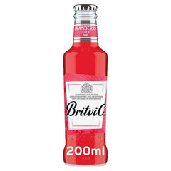 Britvic Cranberry Juice Drink Bottle 200ml (Case of 24)