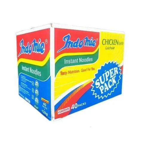 Indomie Noodles - Regular Chicken Box x 40packs, 2.8kg - Honesty Sales U.K