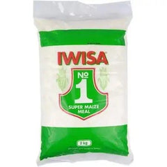 Iwisa Super Maize Meal 2Kg delicious and a nutritious - Honesty Sales U.K
