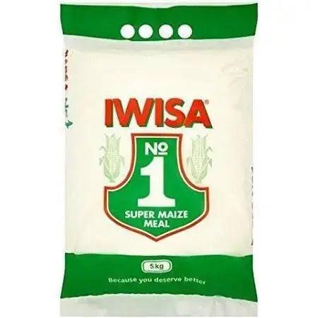 Iwisa Super Maize Meal 5Kg delicious and a nutritious - Honesty Sales U.K