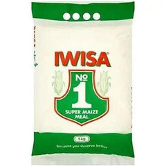 Iwisa Super Maize Meal 5Kg delicious and a nutritious - Honesty Sales U.K
