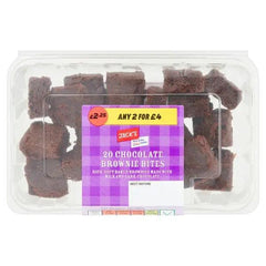 Jack's 20 Chocolate Brownie Bites (Case of 4) - Honesty Sales U.K