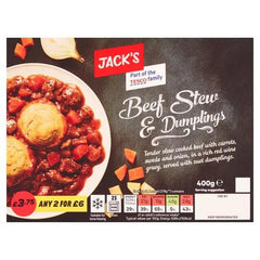 Jack's Beef Stew & Dumplings 400g - Honesty Sales U.K