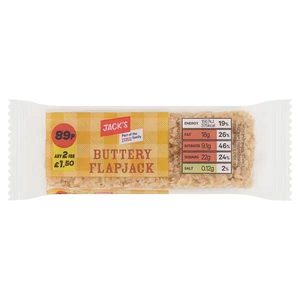 Jack's Buttery Flapjack 85g (Case of 12) - Honesty Sales U.K