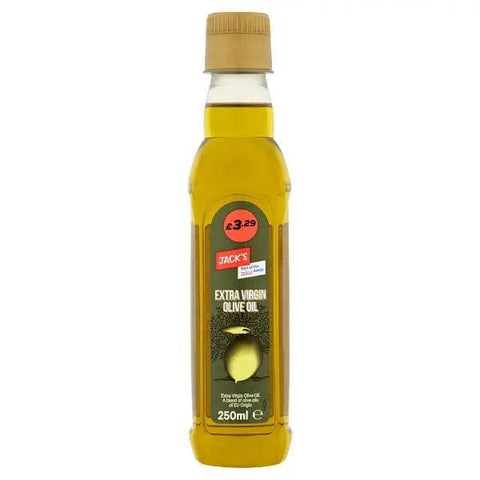 Jack's Extra Virgin Olive Oil 250ml (Case of 6) - Honesty Sales U.K