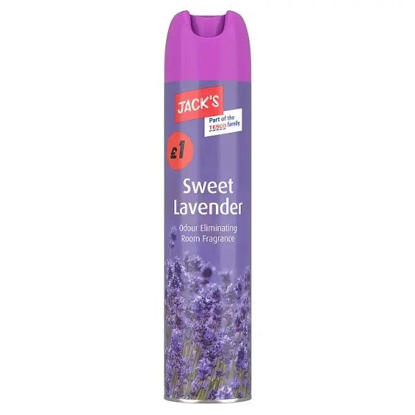 Jack's Sweet Lavender Odour Eliminating Room Fragrance (Case of 6) - Honesty Sales U.K