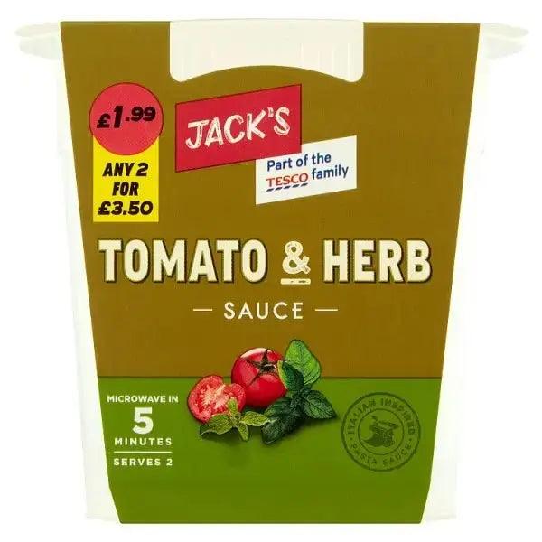 Jack's Tomato & Herb Sauce 350g - Honesty Sales U.K