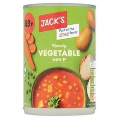 Jacks Hearty Vegetable Soup 400g (Case of 6) - Honesty Sales U.K