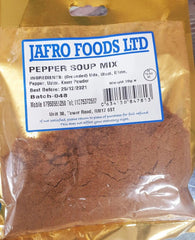 Jafro Food Ltd Pepper Soup Mix - Honesty Sales U.K