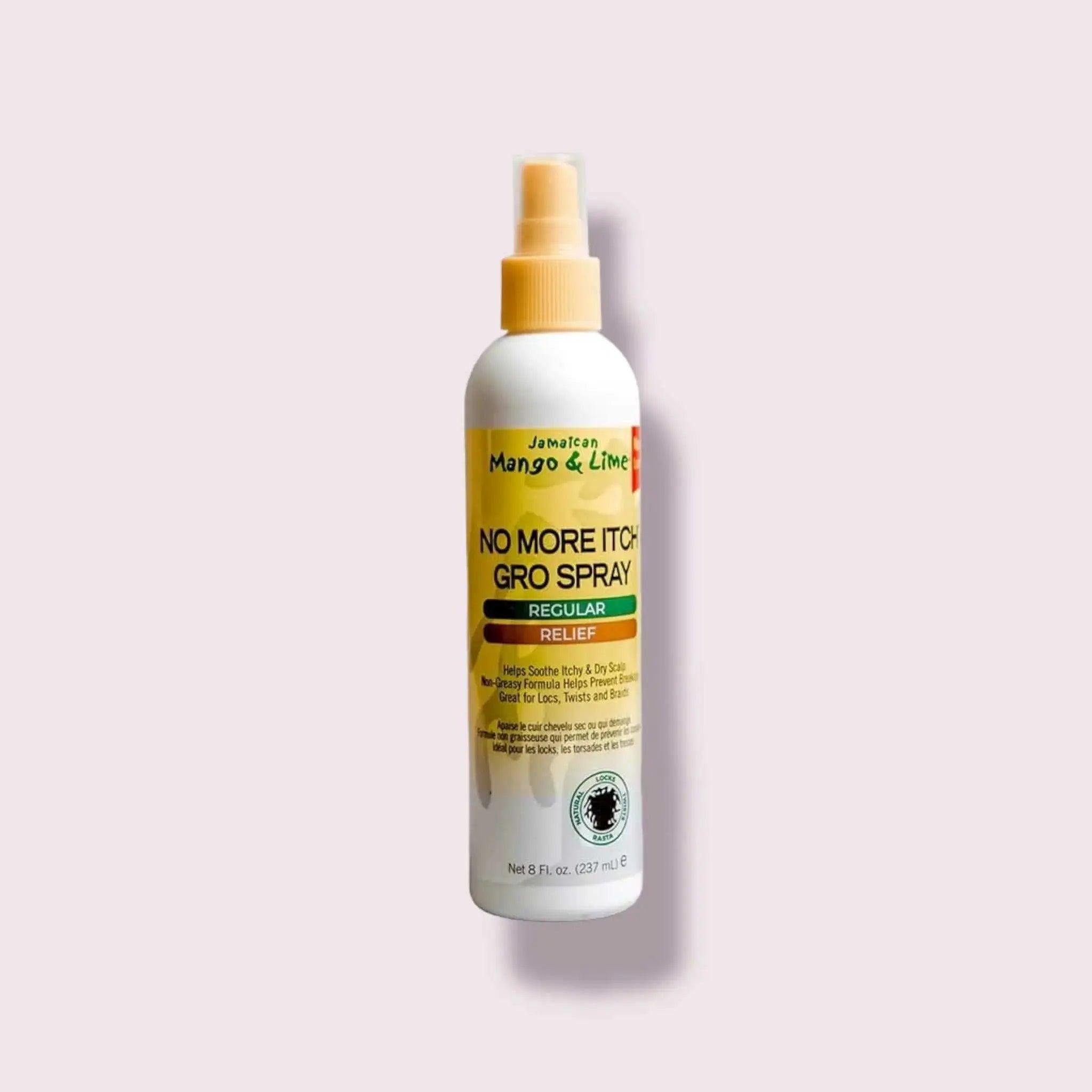 Jamaican Mango & Lime No More Itch Gro Spray 8 oz - Honesty Sales U.K