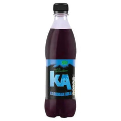 KA Sparkling Karibbean Kola 500ml Bottle (Case of 12) - Honesty Sales U.K