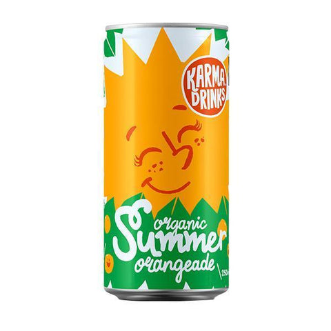 Karma Drinks - Karma Summer Orangeade 250ml - Honesty Sales U.K