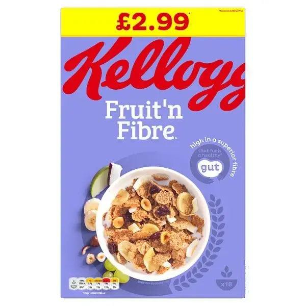 Kellogg's Fruit 'n Fibre 750g (Case of 4) - Honesty Sales U.K