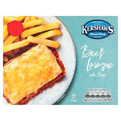 Kershaws Beef Lasagne with Chips 400g - Honesty Sales U.K