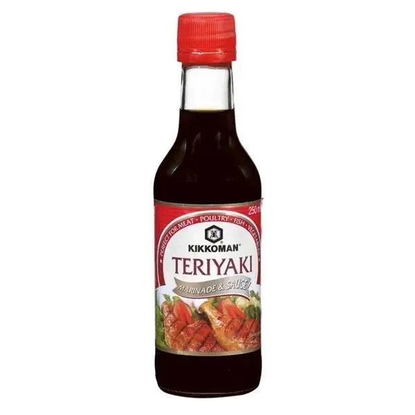 Kikkoman Teriyaki Marinade 250ml: Authentic and Flavorful Marinade for Infusing Your Dishes with Delicious Teriyaki Flavors - Honesty Sales U.K