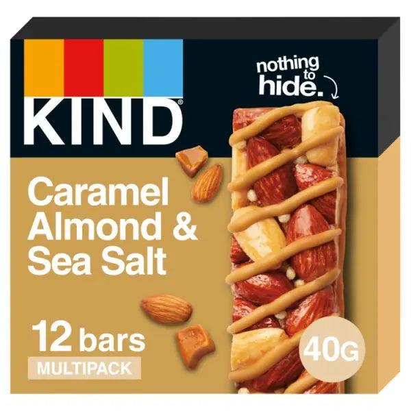 KIND Caramel Almond & Sea Salt Snack Bar 40g (Case of 12) - Honesty Sales U.K