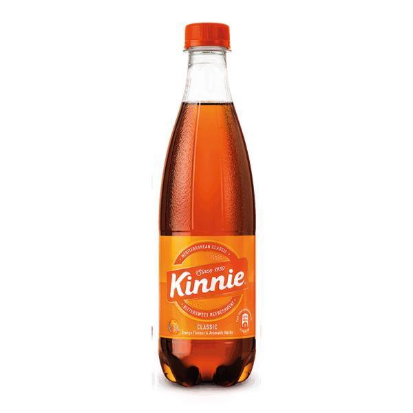 Kinnie Classic Orange & Herb Soft Drink 12 x 500ml PET - Honesty Sales U.K