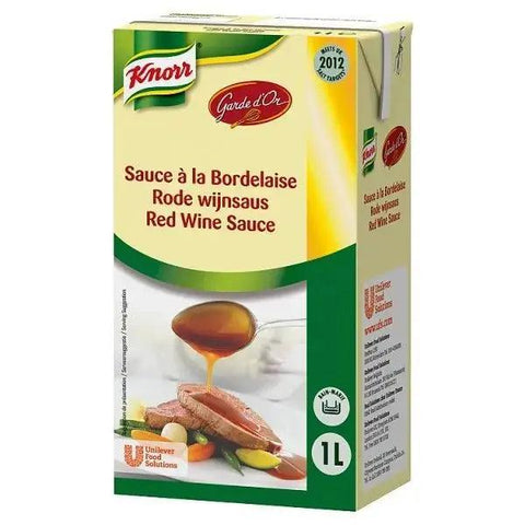 Knorr Garde d'Or Red Wine Sauce 1L - Honesty Sales U.K