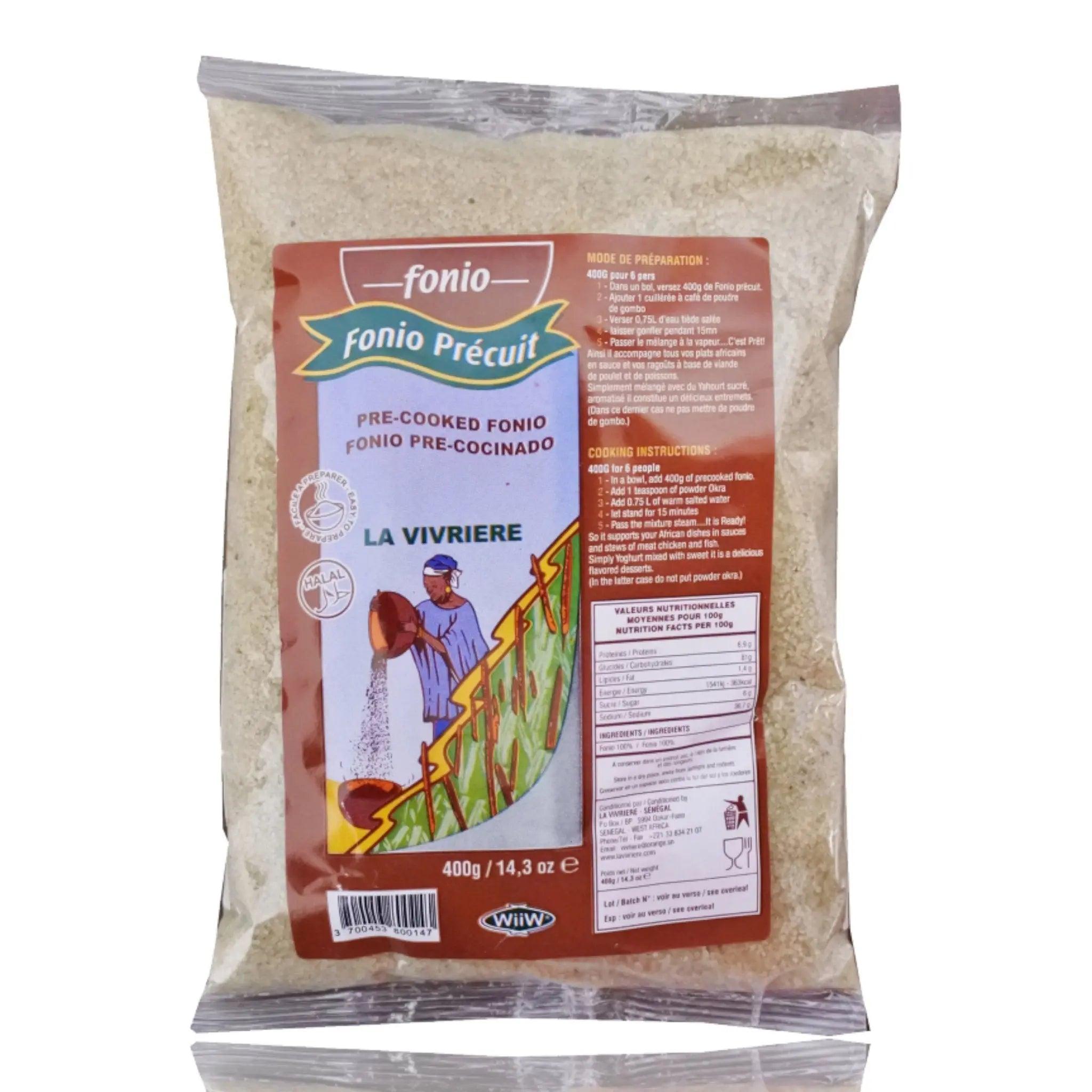 La Vivriere Fonio Precuit Flour - Honesty Sales U.K