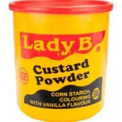 Lady B Custard powder 500g, 2kg -16 nutritious ingredients - Honesty Sales U.K