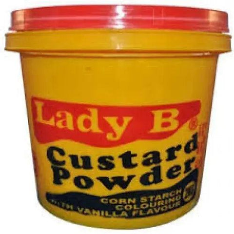 Lady B Custard powder 500g, 2kg -16 nutritious ingredients - Honesty Sales U.K