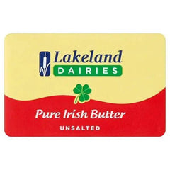 Lakeland Dairies Pure Irish Butter Unsalted 250g (Case of 40) - Honesty Sales U.K