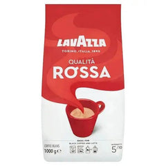 Lavazza Qualità Rossa Coffee Beans 1000g - Honesty Sales U.K