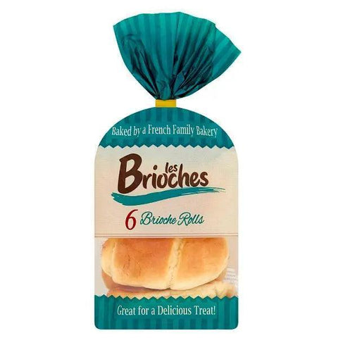 Les Brioches 6 Brioche Rolls 192g - Honesty Sales U.K