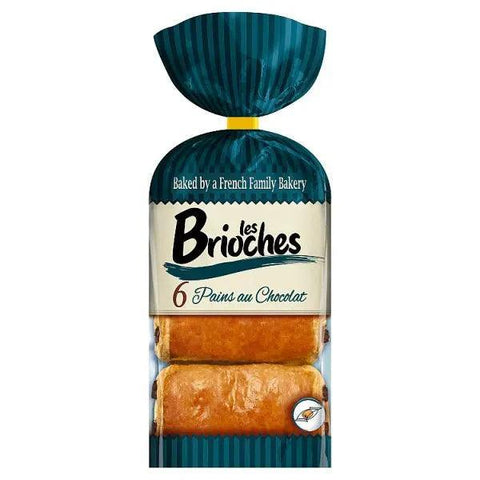 Les Brioches 6 Pains au Chocolat 270g - Honesty Sales U.K