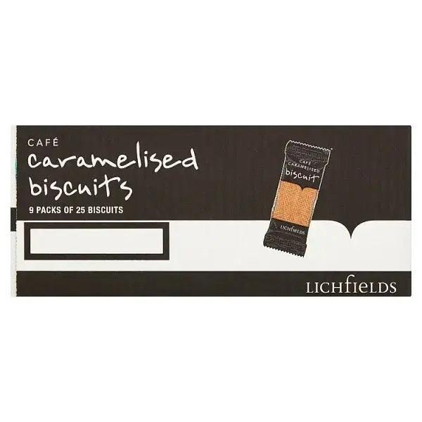 Lichfields 225 Cafe Caramelised Biscuits - Honesty Sales U.K