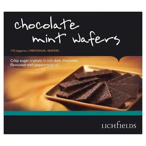 Lichfields Chocolate Mint Wafers 1kg - Honesty Sales U.K