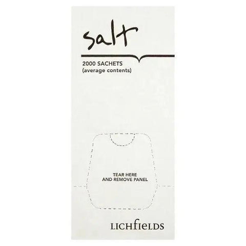 Lichfields Salt 2000 Sachets - Honesty Sales U.K