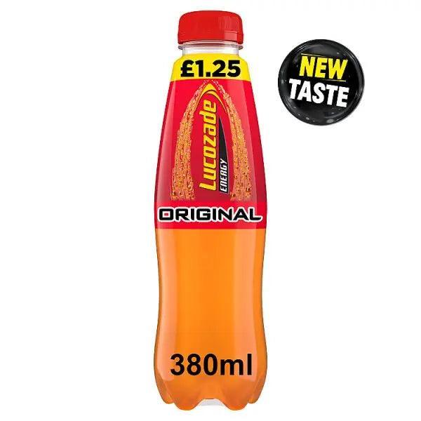 Lucozade Energy Original 380ml (Case of 24) - Honesty Sales U.K