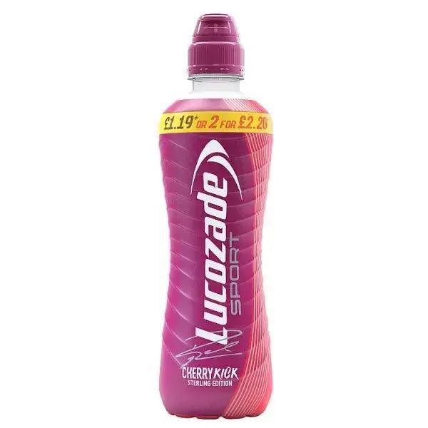 Lucozade Sport Cherry Kick PMP 500ml (Case of 12) - Honesty Sales U.K